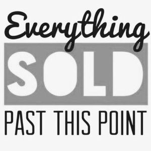 SOLD beyond this point!